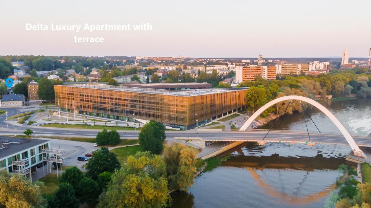 Delta Luxury Apartment With Terrace Тарту Екстер'єр фото